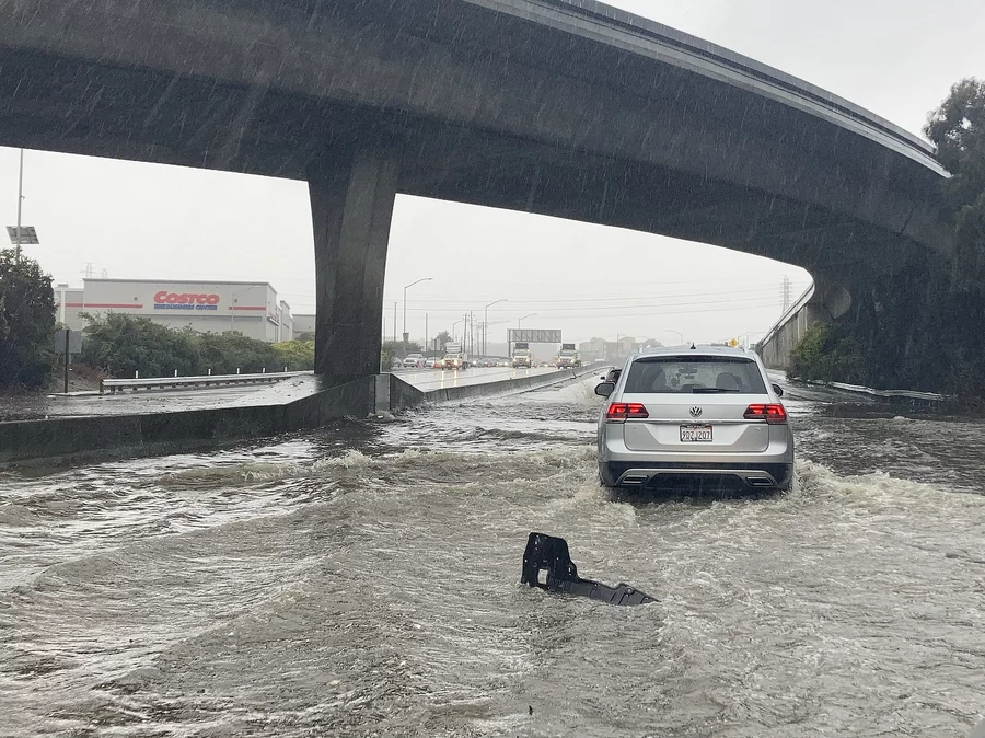 California Flooded Throughout State As Unexpected Rains Break Records