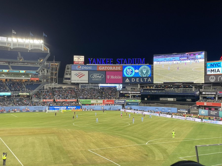 NYCFC defeats FC Miami At Home In Yankee Stadium 1 to 0